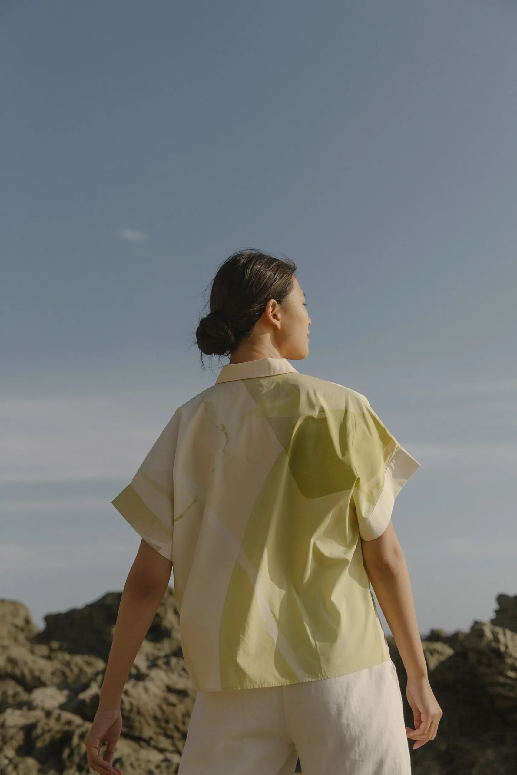 A Place To Be Relaxed Collared Shirt