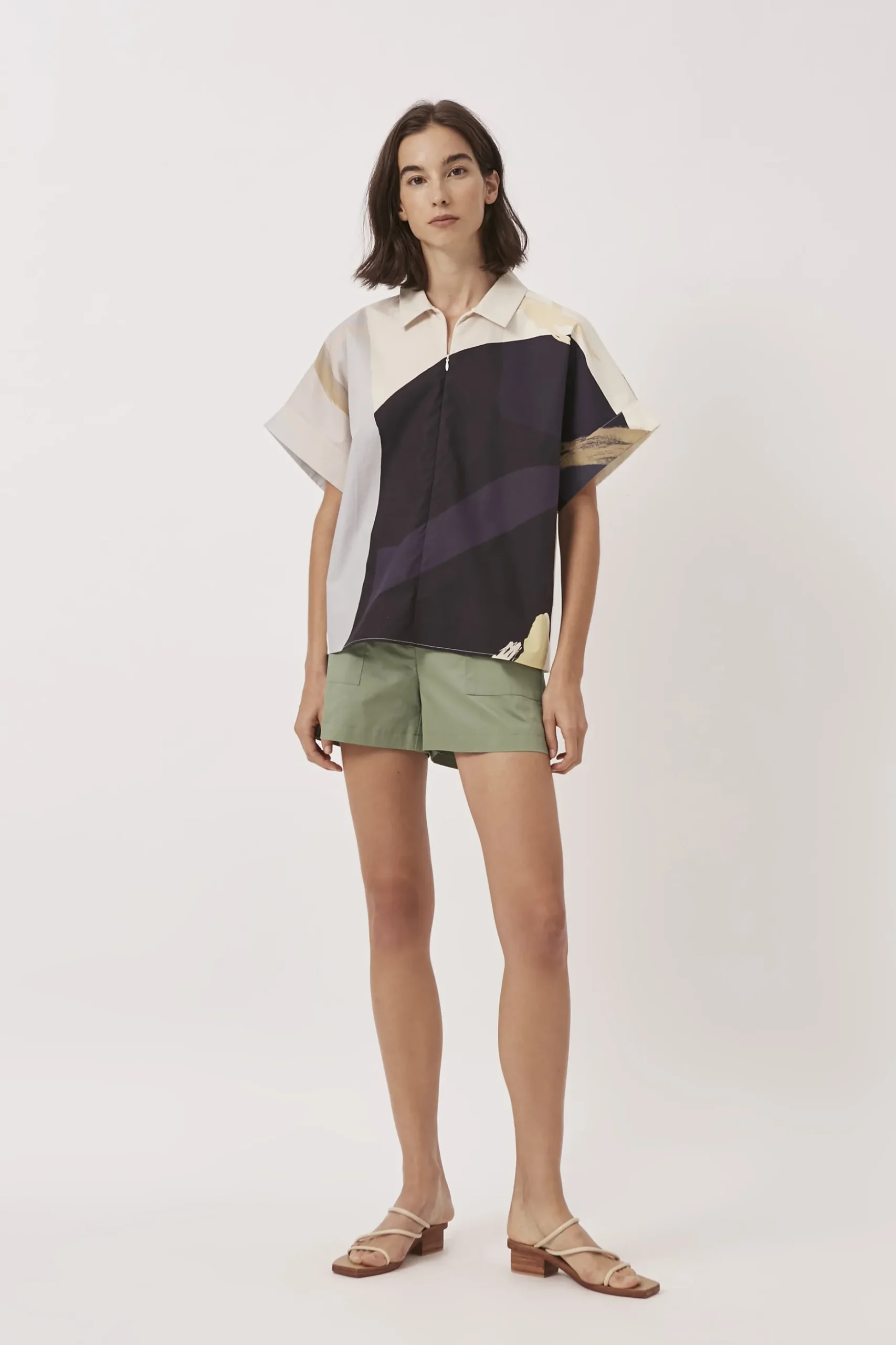 A Place To Be Relaxed Collared Shirt
