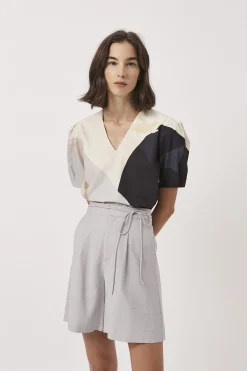 A Place To Be V-Neck Cotton Top