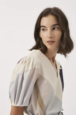 A Place To Be V-Neck Cotton Top