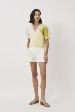 A Place To Be V-Neck Cotton Top