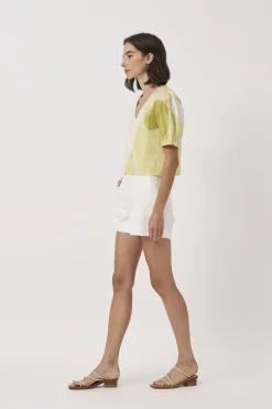 A Place To Be V-Neck Cotton Top