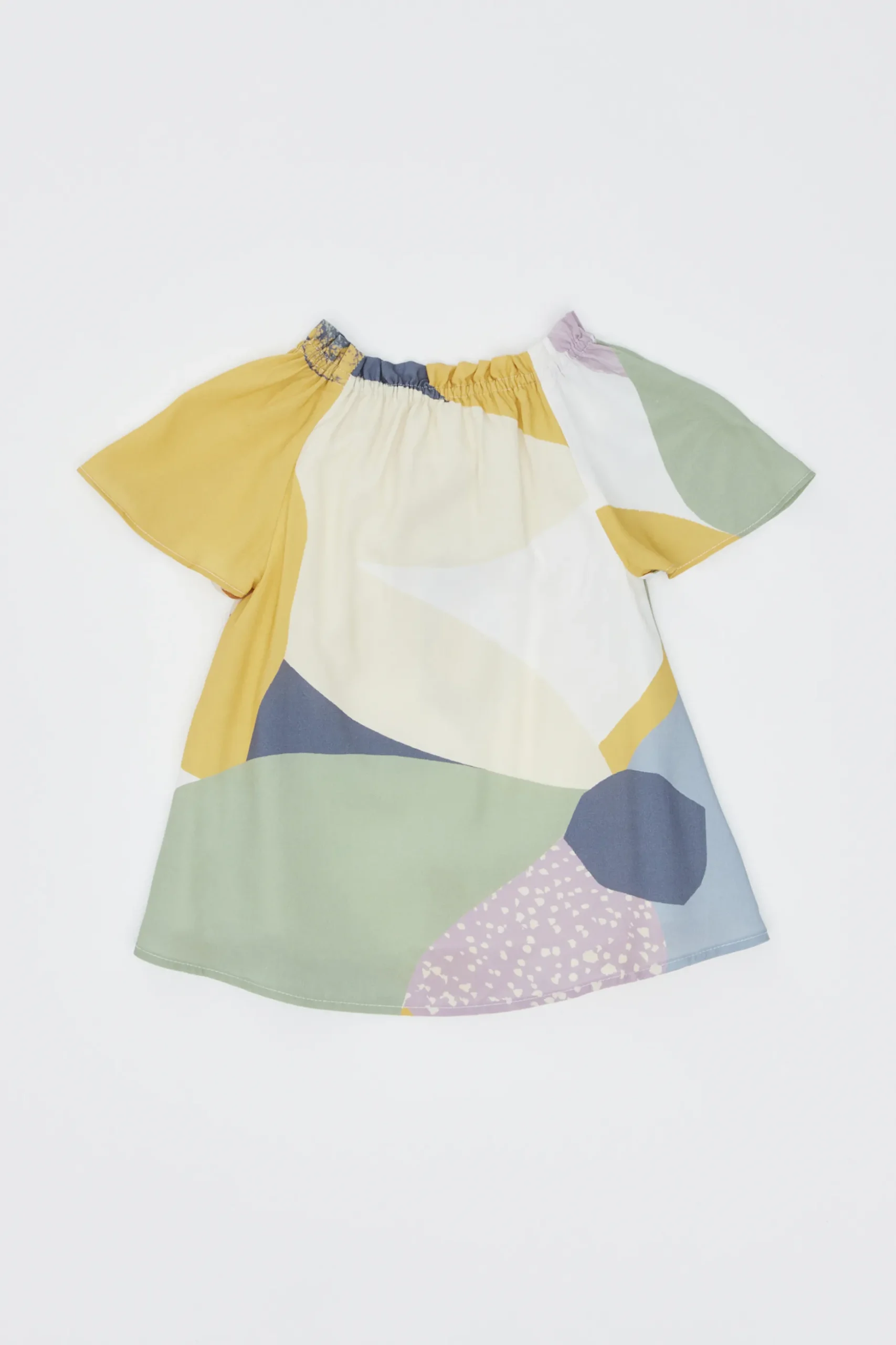Al Fresco Gathered Rayon Top