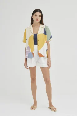 Al Fresco Linen Relaxed Shirt