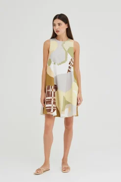 Al Fresco Organic Cotton Shift Dress