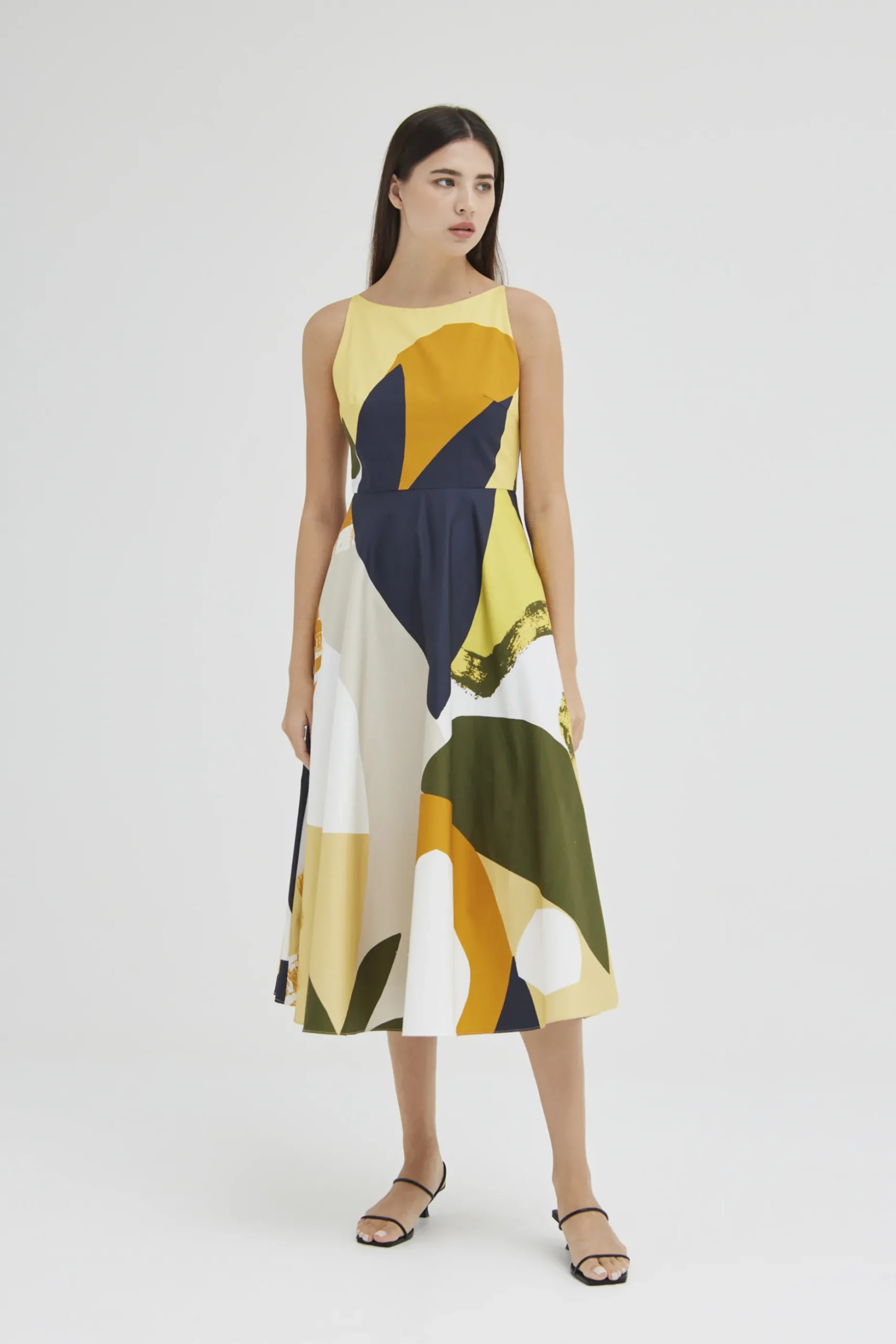 Al Fresco Organic Cotton Midi Dress