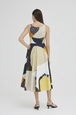 Al Fresco Organic Cotton Midi Dress