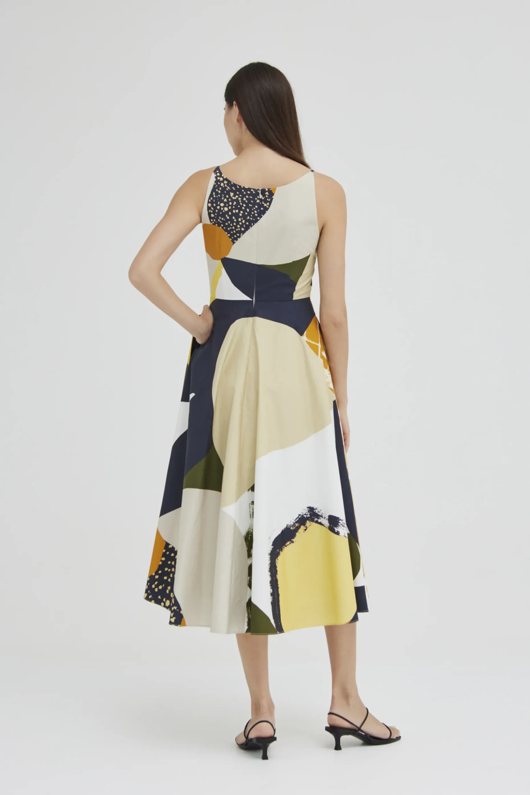 Al Fresco Organic Cotton Midi Dress