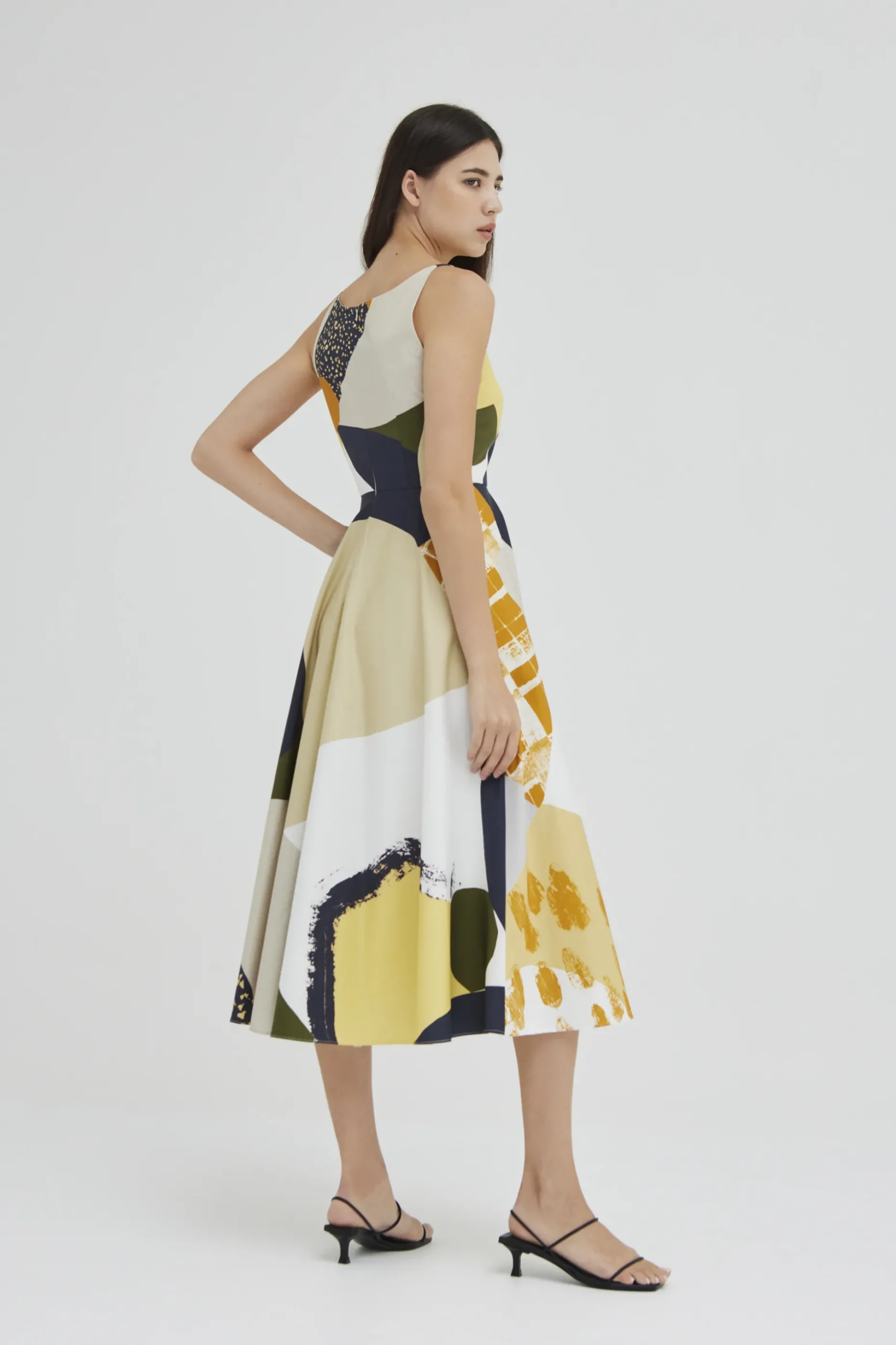 Al Fresco Organic Cotton Midi Dress