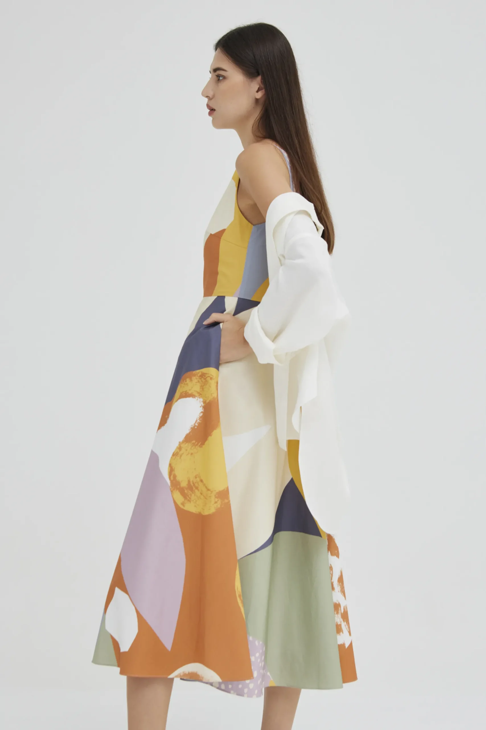 Al Fresco Organic Cotton Midi Dress