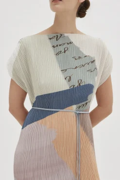 Analogue Pleated Kaftan