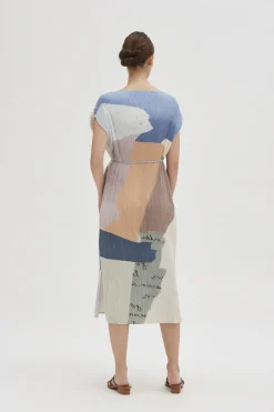 Analogue Pleated Kaftan
