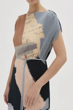 Analogue Pleated Kaftan