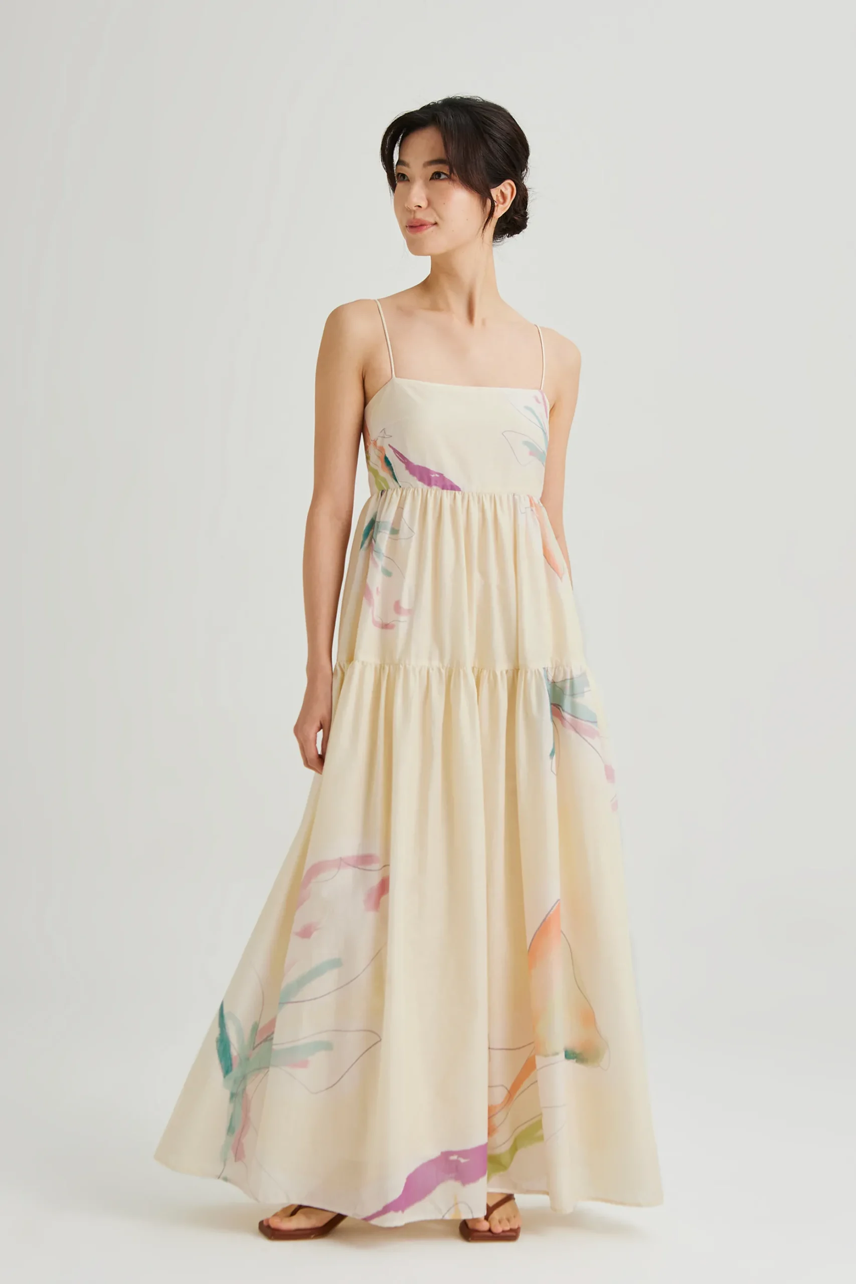 Atelier Tiered Cami Dress