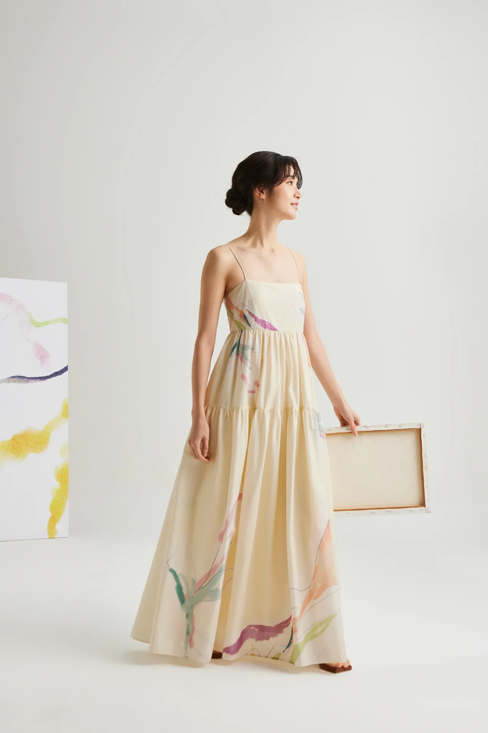 Atelier Tiered Cami Dress