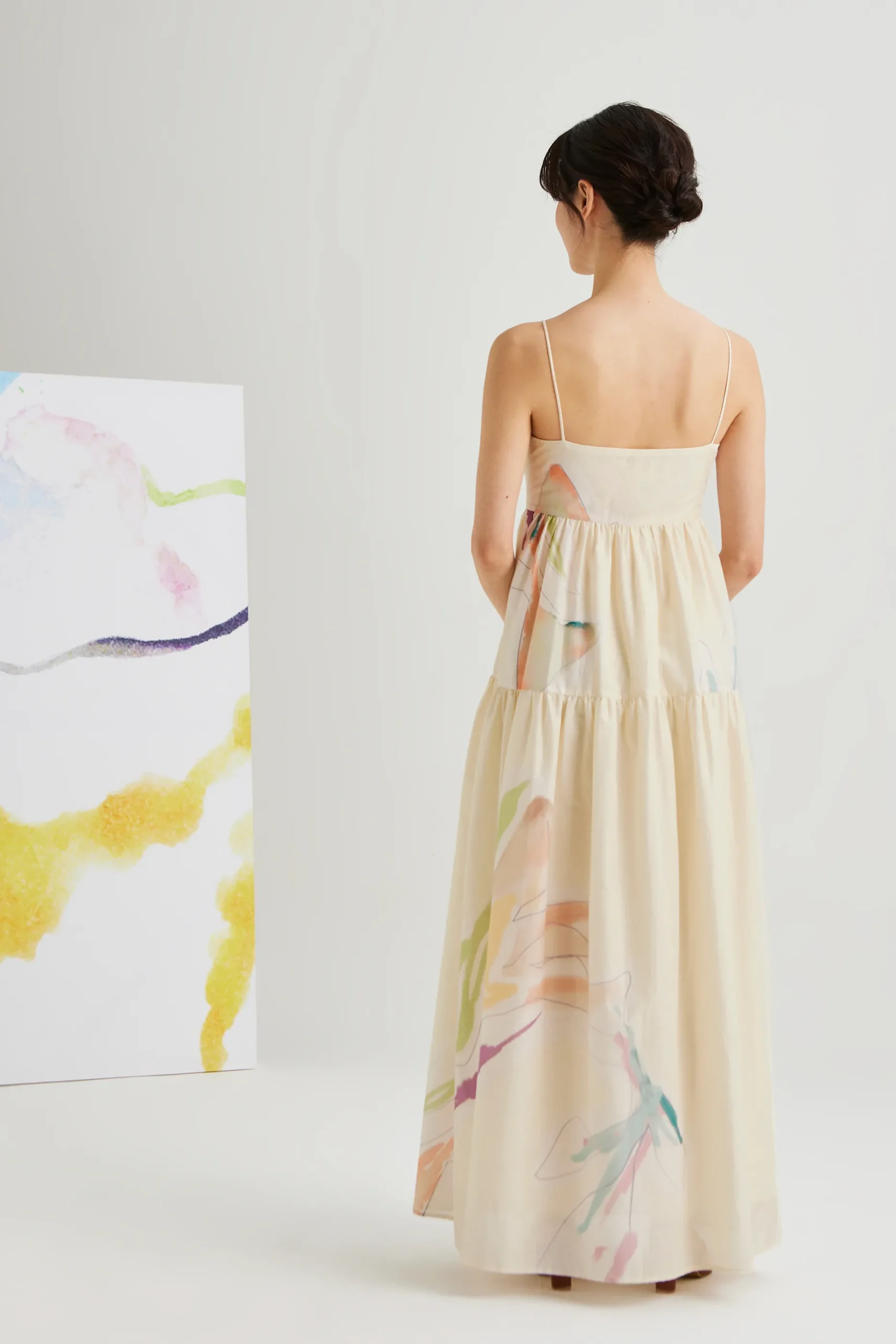Atelier Tiered Cami Dress