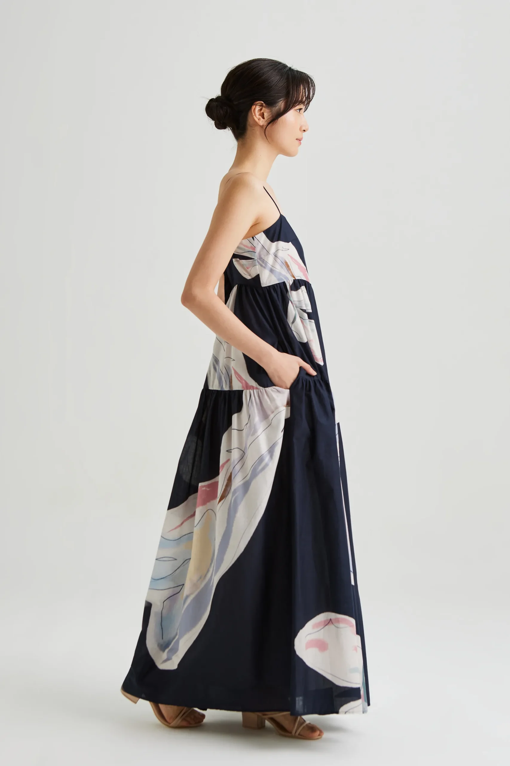 Atelier Tiered Cami Dress