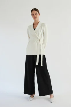Belted Wrap Overshirt