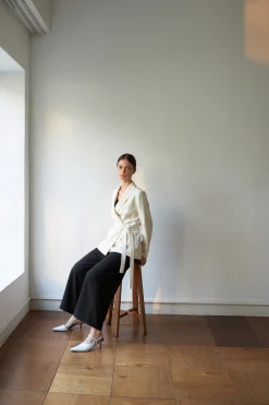 Belted Wrap Overshirt
