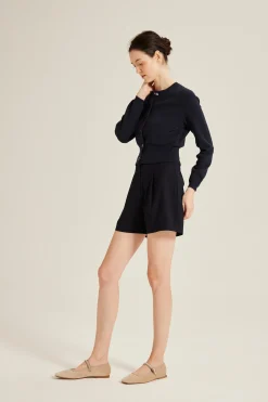 Bouclé Knit Cardigan
