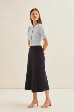 Bouclé Knit Top