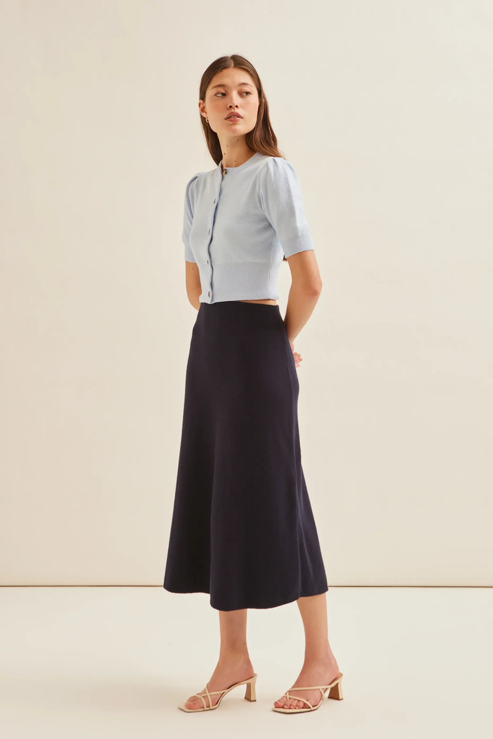 Bouclé Knit Top