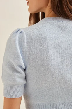Bouclé Knit Top