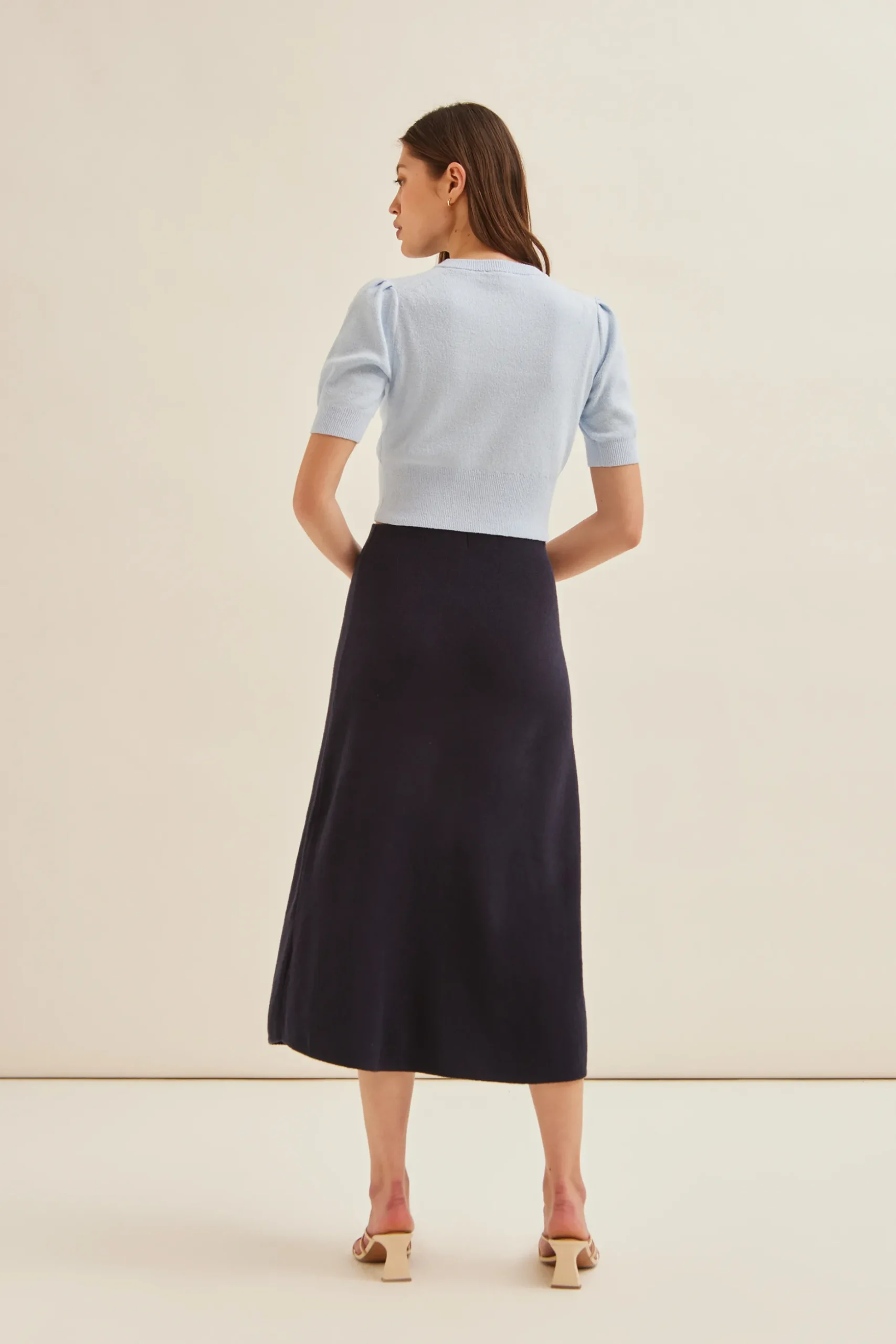 Bouclé Knit Top