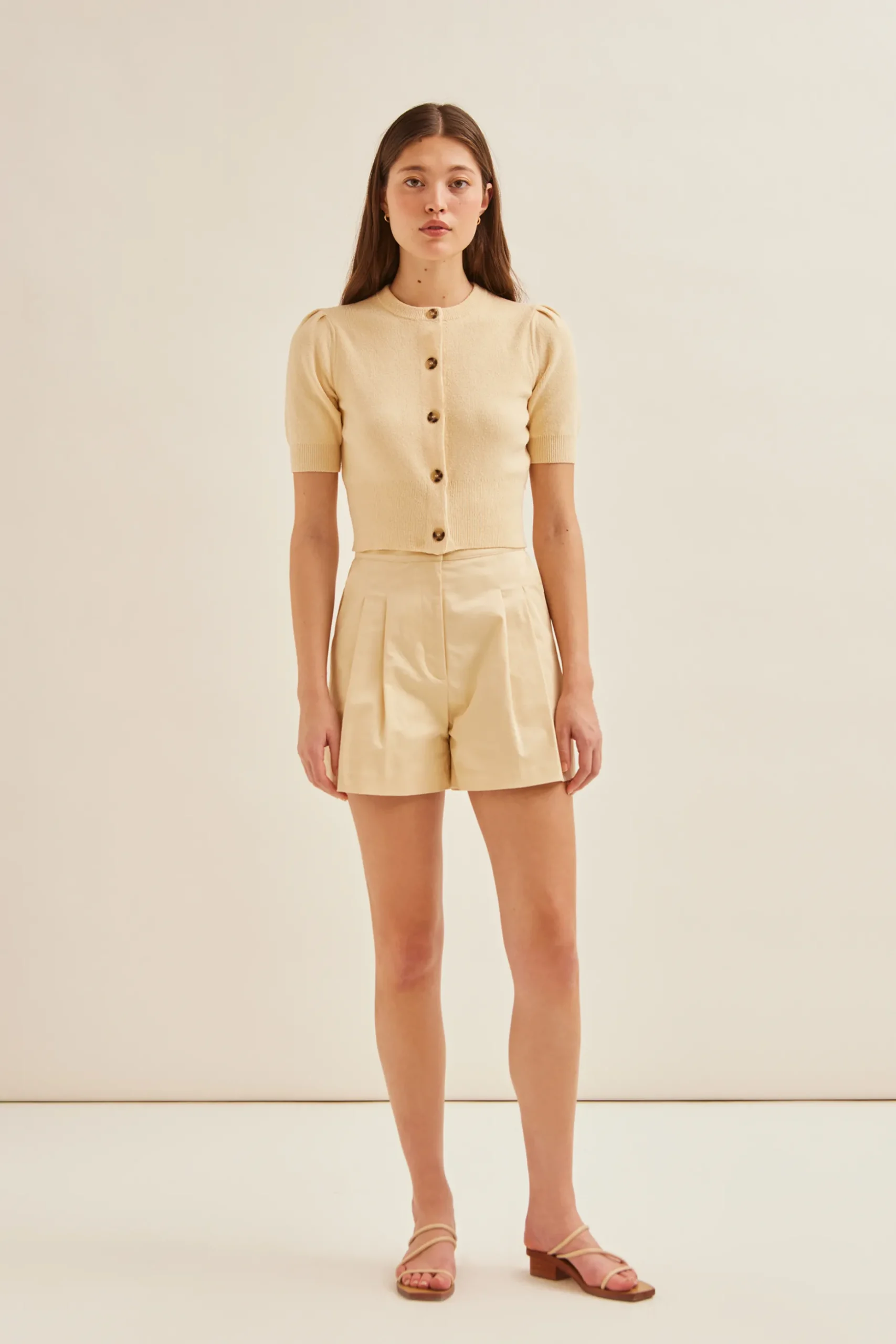 Bouclé Knit Top