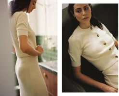 Bouclé Knit Top