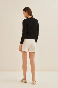 Boxy Bouclé Knit Cardigan