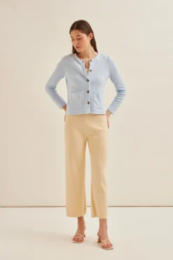 Boxy Bouclé Knit Cardigan