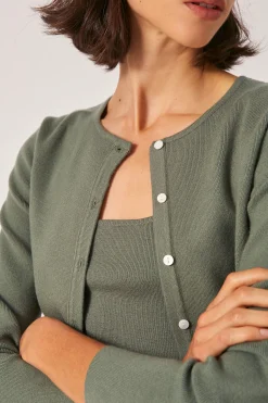 Button Knit Cardigan