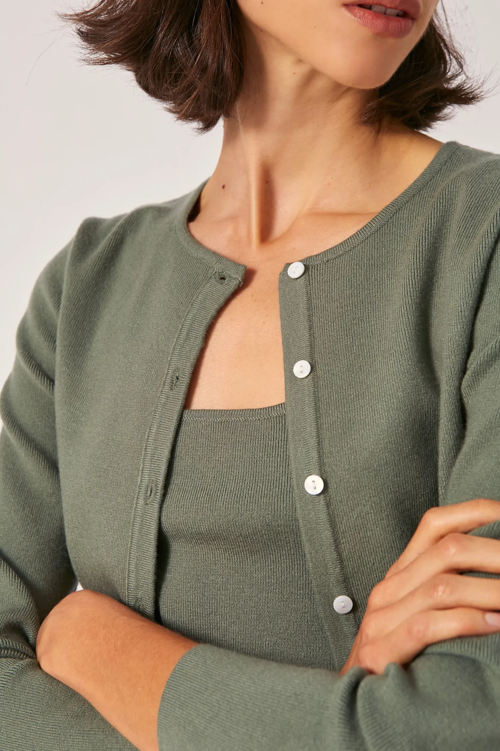 Button Knit Cardigan