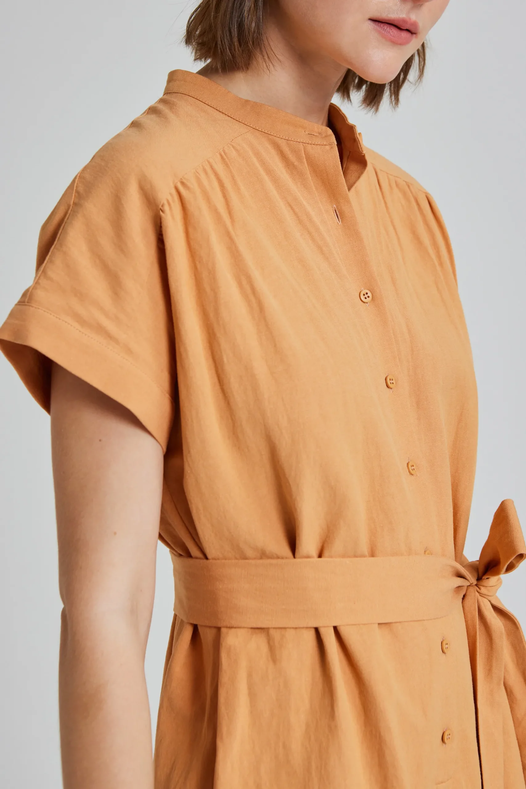 Button-Down Boxy Romper
