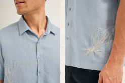 Calla Embroidered Men’s Shirt
