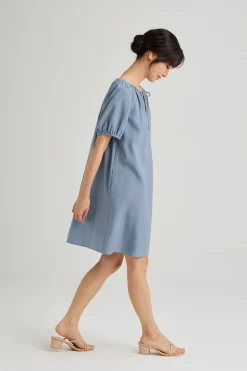 Calla Embroidered Shift Dress