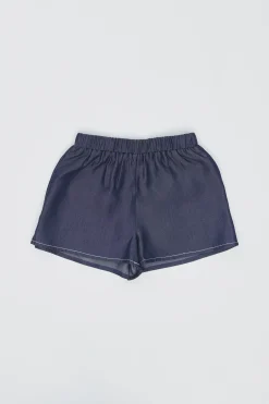 Chambray Shorts