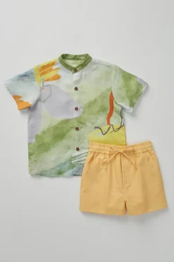 Coast Linen Boy's Shirt