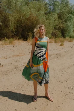Coast Low-Back Midi Dress