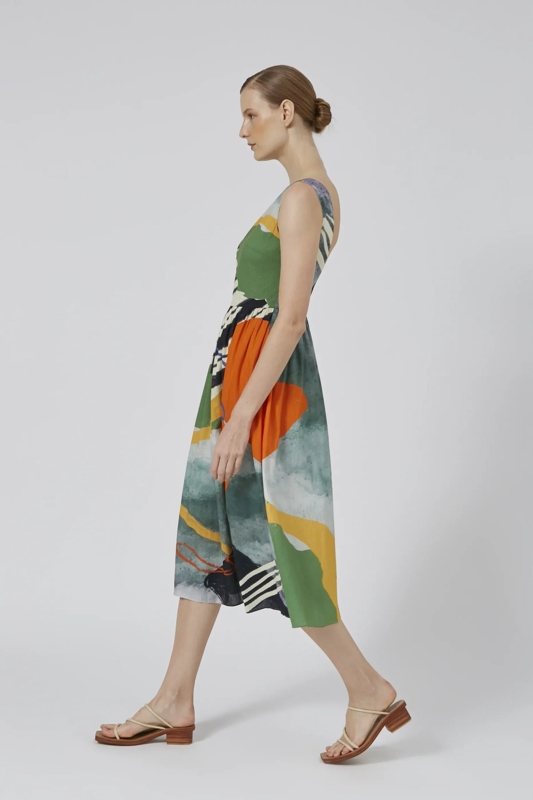 Coast Low-Back Midi Dress