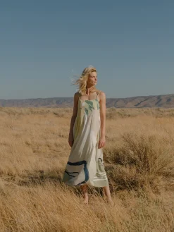 Coast Pleated Tent Dress