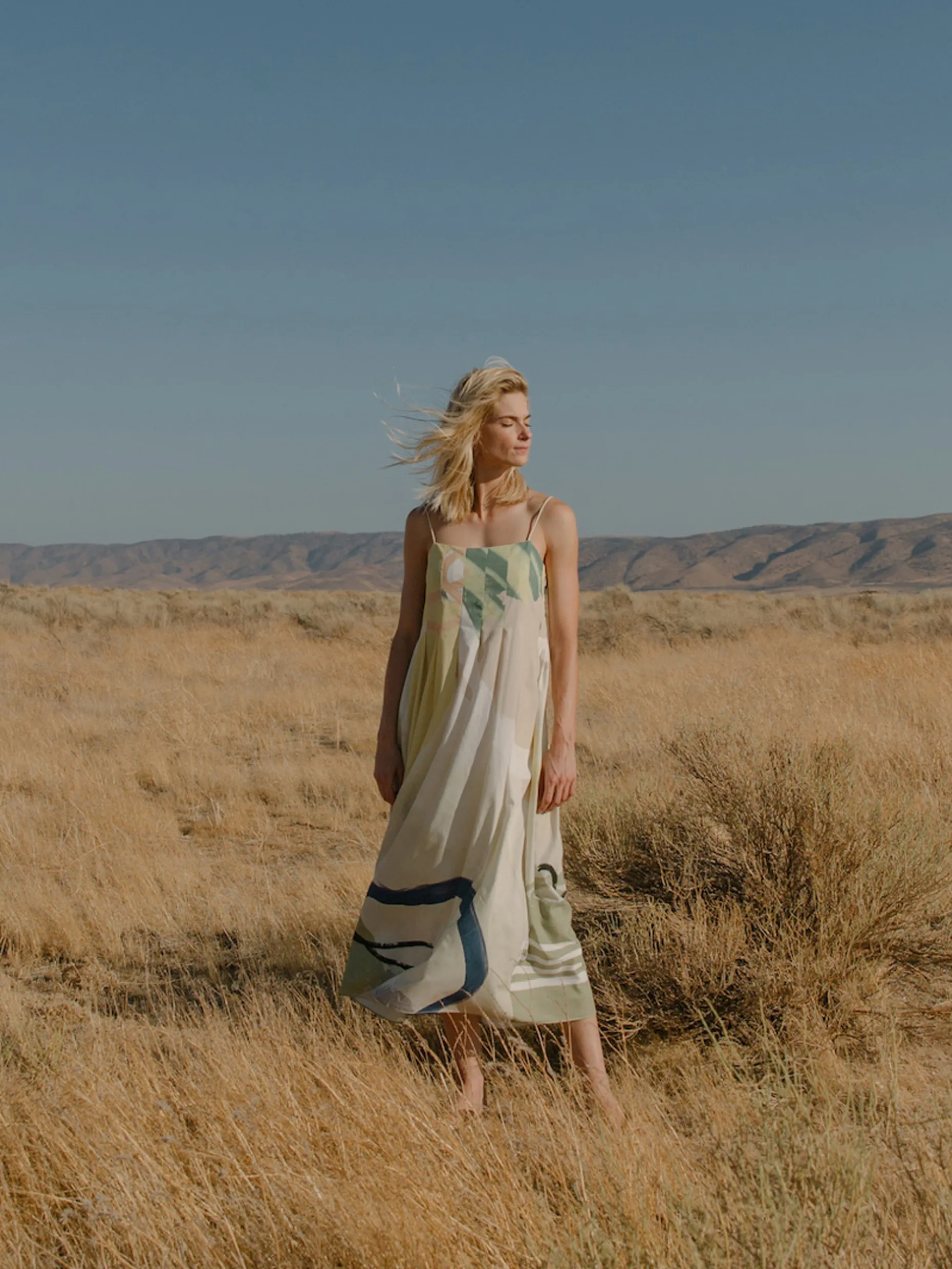 Coast Pleated Tent Dress