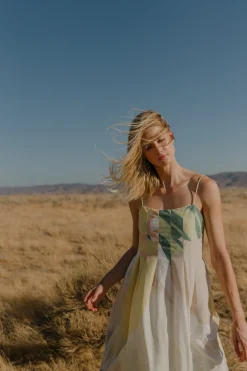 Coast Pleated Tent Dress