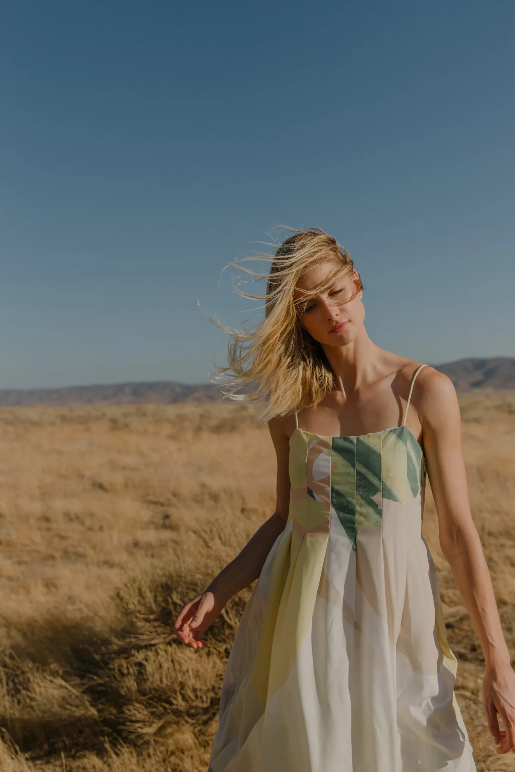 Coast Pleated Tent Dress