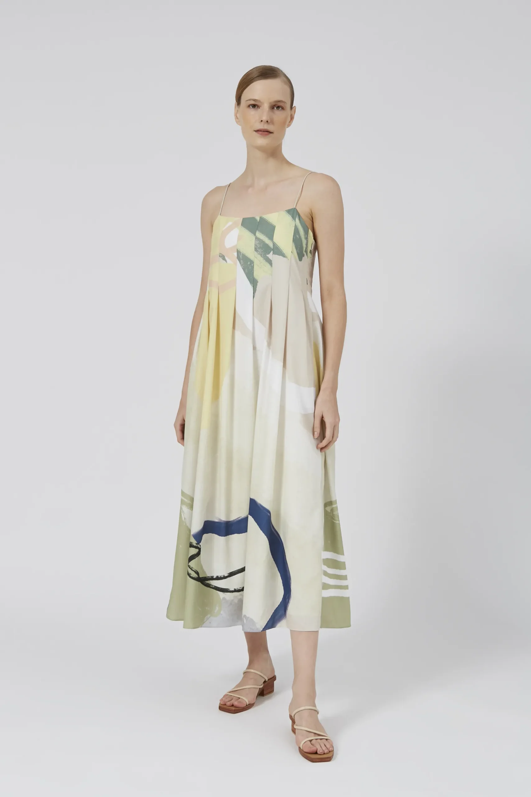 Coast Pleated Tent Dress