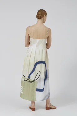 Coast Pleated Tent Dress