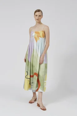 Coast Pleated Tent Dress