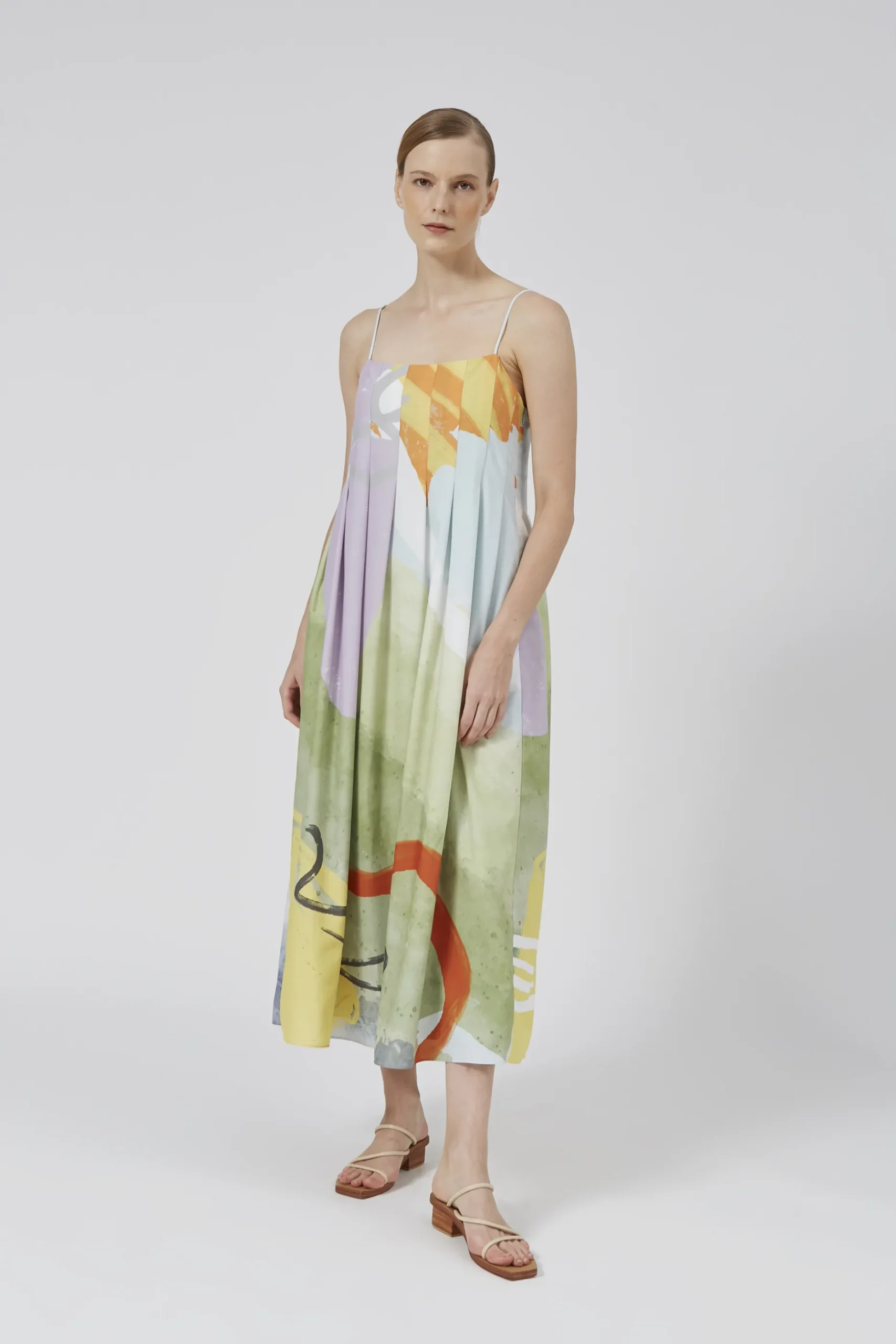 Coast Pleated Tent Dress