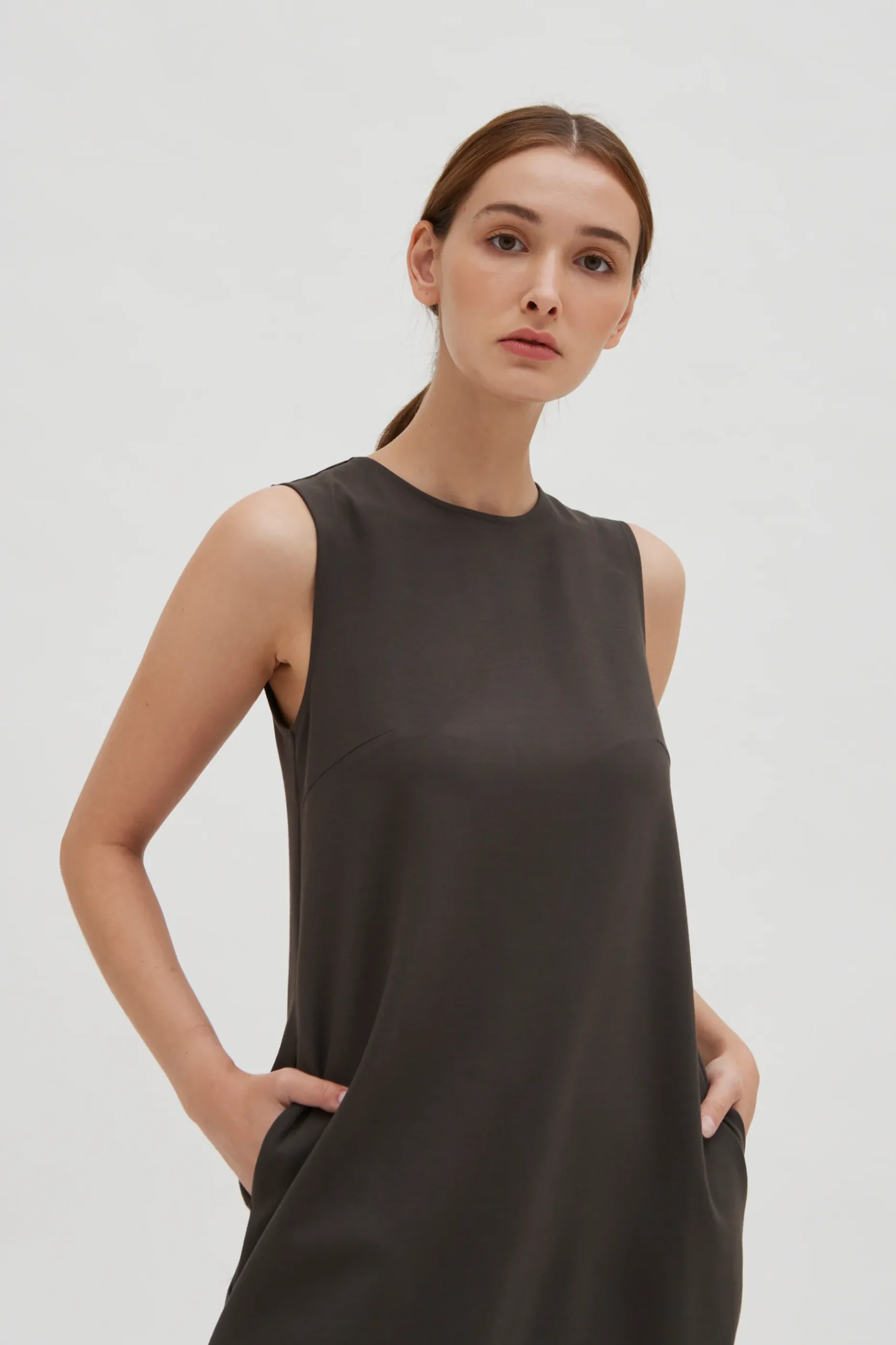 Cocoon Jersey Dress